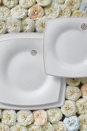 Fine Pearl Hailey 26 Parça 6 Kişilik Kahvaltı-servis Takımı 153.03.07.9743 - Karaca