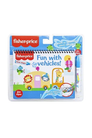 Fisher Price Magisches Malbuch, Wassermalerei, spezielle Wasserstiftwerkzeuge - 2