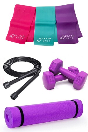 Fit Pilates Set Qualitätsmaterial 4-teilig - 1