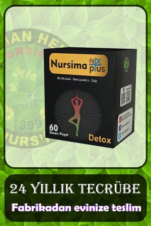 Fit X Plus Detox Çayı 60 Süzen Poşetli NSP8697713260009 - 2