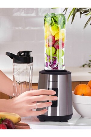 Fitmix Persönlicher Smoothie-Mixer Persönlicher Mixer 600 ml Entsafter - 6