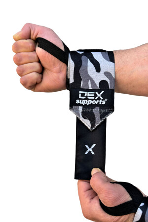 Fitness Bilek Bandajı Wrist Wraps Kamuflaj 2'li Paket Dexsupports Wrist Wraps Kamuflaj - 2