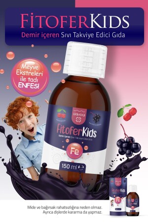 Fitofer Kids Çocuk Demir Takviyesi 150 ml - 4