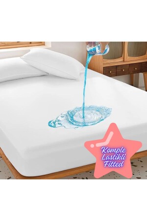 Ausgestattet mit komplett gummierten, flüssigkeitsdichten Einzel-/Doppelbettmatratzen - Belsina Home