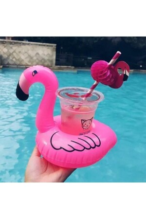 Flamingo Bardak Tutucu Havuz Simit'i - 1