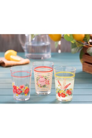 Flamingo Wasserglas-Set 290 ml 3-teilig 32402 - 1