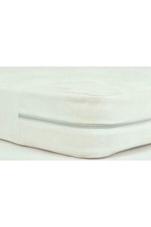 Flancy %100 Pamuklu Dokuma,sıvı Geçirmez Fermuarlı Yatak Alezi 090x190 MCTL.01.FL.MB.BYZ.090X190 - CARETEX