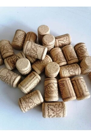 Flasche 25 Stück Naturstopfen Weinflaschenverschluss m7456980 - Mantar