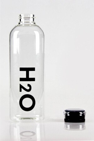 Flasche aus Borosilikatglas, 1 Liter, Schwarz, H2o81001 oburmatara - 5