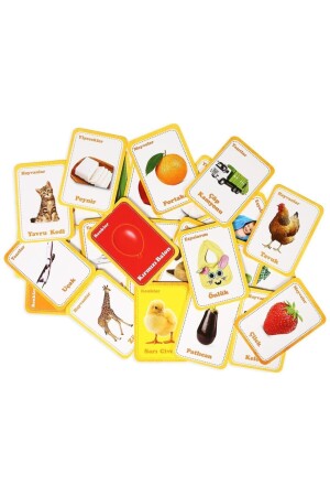 Flash Cards İlk 50 Sözcük - Bebeğimin İlk Zeka Kartları - 93509 - 5