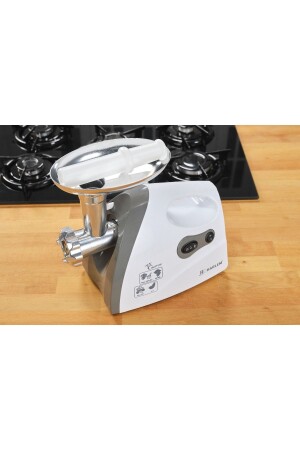 Fleischwolfmaschine 2200 W mit Gerät für mit Sucukwurst gefüllte Fleischbällchen (GESCHENK) - 4