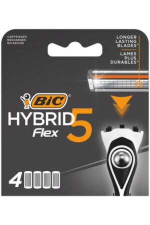 Flex 5 Hybrid Yedek Tıraş Bıçağı Kartuşu 4'lü (5 BIÇAK) - 1