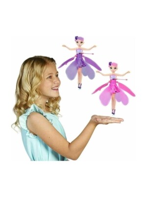 Fliegende Zauberfee Elsa, fliegendes Feenspielzeug mit Bewegungssensor, Spielzeug14 - 1