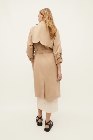 Fließender langer Trenchcoat 01847501 - 2