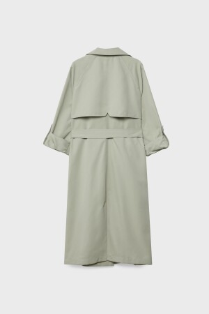 Fließender langer Trenchcoat. 01847502 - 5