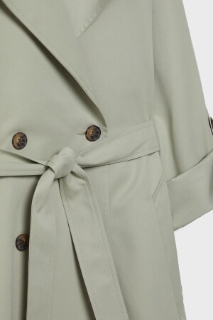 Fließender langer Trenchcoat. 01847502 - 6