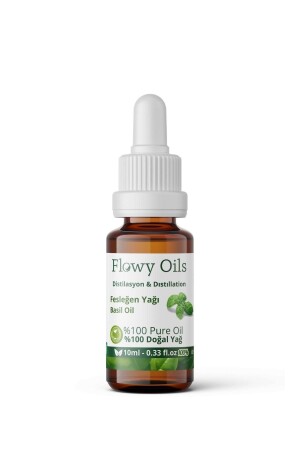 Flowy Fesleğen Yağı %100 Doğal Bitkisel Uçucu Yağ Basil Oil 10ml - 1