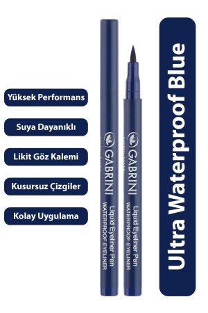 Flüssiger blauer Eyeliner Flüssiger Eyeliner-Stift - 1