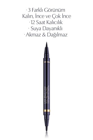 Flüssiger Eyeliner – Little Black Liner Farbe: Schwarz – 01 Onyx – Dick – Dünn – Sehr dünn - 3