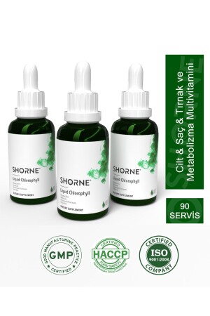 Flüssiges Chlorophyll-Multivitamin-Nahrungsergänzungsmittel (3 Stück) - 2