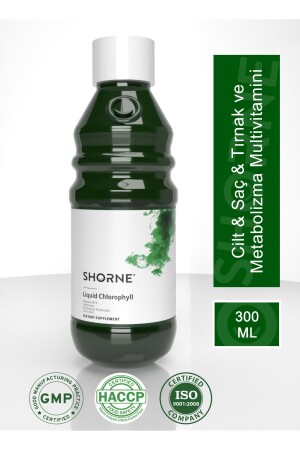 Flüssiges Chlorophyll-Multivitamin-Nahrungsergänzungsmittel 300 ml - 2