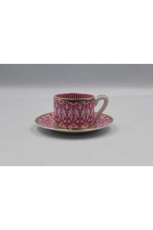 Fnc-08 6'lı Bone China Papatya Desen Fincan Takımı KOS-11858 - 9