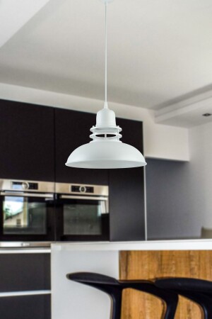 منز-فانر تصميم خاص غرفة المعيشة الحديثة - المطبخ - الكافي الأبيض الواحد معلق الشنادل FNRR89 - Modavize