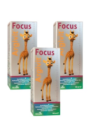 Focus Takviye Edici Gıda 150ml (3 Adet) Şurup - 3