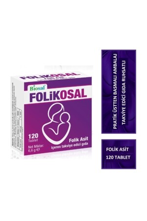 Folsäure 400 Mcg 120 Tabletten Fol01 - 7