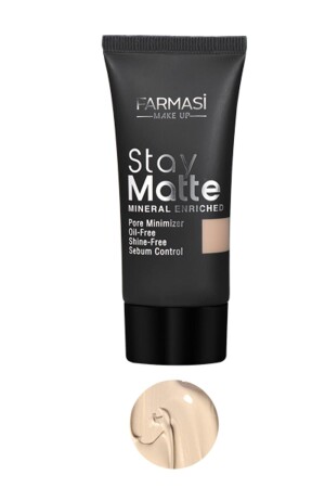 Fondöten - Stay Matte Foundation Porcelain 02 30 ml 8690131772314 - 2