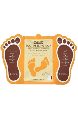 Foot Peeling Pack Çorap Tipi Soyulan Ayak Maskesi Soyulan Ayak maskesi - 3