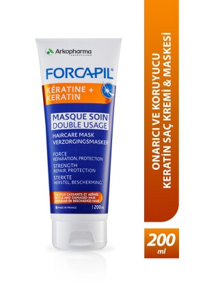 Forcapil® Keratin - Mask – Onarıcı Ve Koruyucu Saç Kremi Ve Saç Maskesi - 200 Ml 25050869 - 2