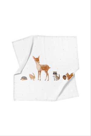 Forest Amigos Müslin Örtü Seti BABYMUSLIN106 - 4