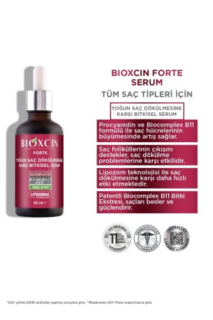 Forte Serum gegen intensiven Haarausfall, Einzelflasche, Einführungspackung 50 ml - 4