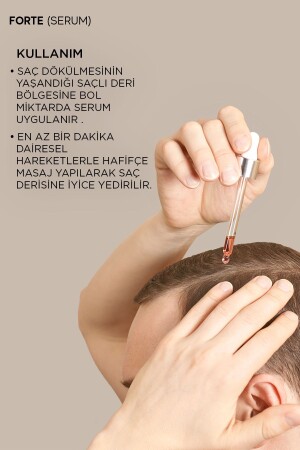 Forte Yoğun Saç Dökülmesine Karşı Bitkisel Serum 3 X 50 ml - 6