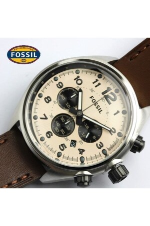 Fossil 22 mm Fs4656 kompatibles Leder-Uhrenarmband fs4656345fhf - 7