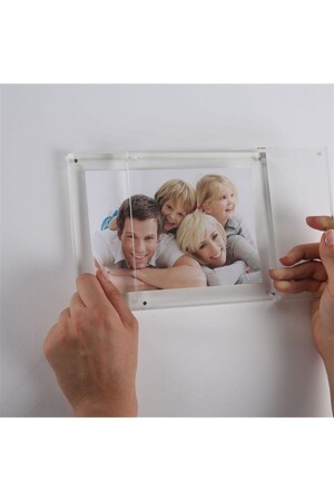 Fotoğraf Resim Çerçevesi Mıknatıslı Pleksi (13CMX18CM) FOTOGRAFCERCEVESI - 3