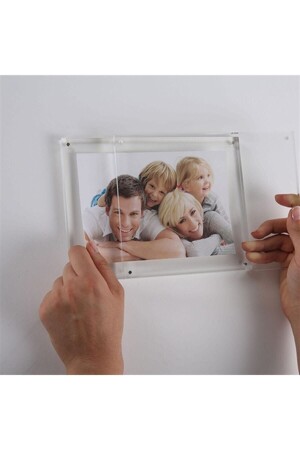 Fotoğraf Resim Çerçevesi Mıknatıslı Pleksi (13CMX18CM) FOTOGRAFCERCEVESI - 2