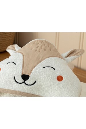 Fox Cotton Babyhandtuch 75x75 cm Braun 10039316 - 5