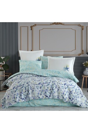 Frame Marineblau – gestepptes Vier-Jahreszeiten-Bettbezug-Set für Doppelbetten UN010000360000000000N0170 - 2