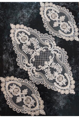 فرنسية من الملفات المعدنية 3 قطع - كابوتشينو TYC00053951972 - Çt Çeyizci Tekstil