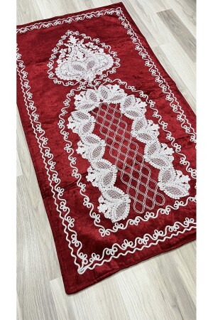 MNZ- الفرنسية غيبور مطرز الخشية المزروعة عروسة المجموعة صلاة السجادة - Ayhanhome