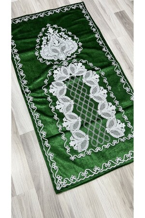 MNZ- الفرنسية غيبور مطرز الخشية المزروعة عروسة المجموعة صلاة السجادة - Ayhanhome