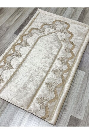 MNZ- الفرنسية غيبور مطرز الخشية المزروعة عروسة المجموعة صلاة السجادة - Ayhanhome