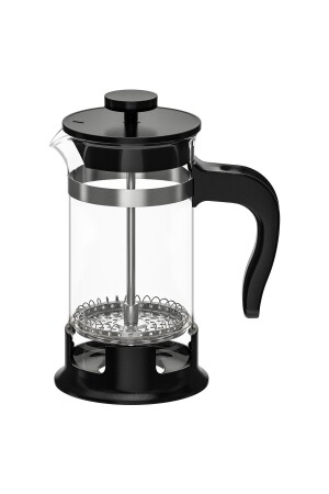 French Press 0,4 Liter Glas/Edelstahl Höhe: 17 cm Durchmesser: 8 cm gun094555 - 2