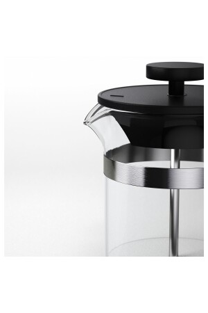 French Press 0,4 Litre Cam-paslanmaz Çelik Yükseklik: 17 Cm Çap: 8 Cm gun094555 - 7