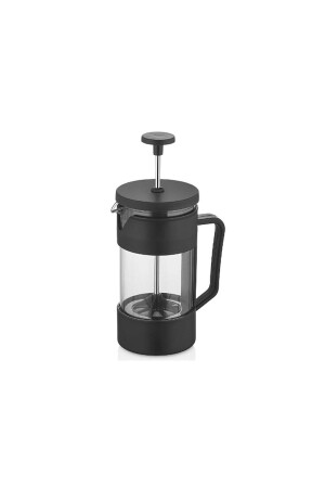 French Press 350 Ml- Siyah Bitki Çayı Ve Filtre Kahve Demliği - 2