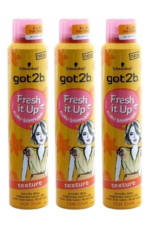 Fresh It Up Texture Kuru Şampuan 200 Ml X 3 Adet - 1