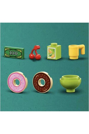® Friends Donut Dükkanı 41723 - 4 Yaş ve Üzeri Çocuklar için Oyuncak Yapım Seti (63 Parça) - 6