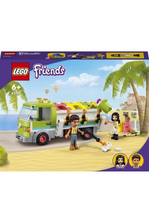 ® Friends Geri Dönüşüm Kamyonu 41712 - 6 Yaş ve Üzeri Çocuklar için Yapım Seti (259 Parça) - 4